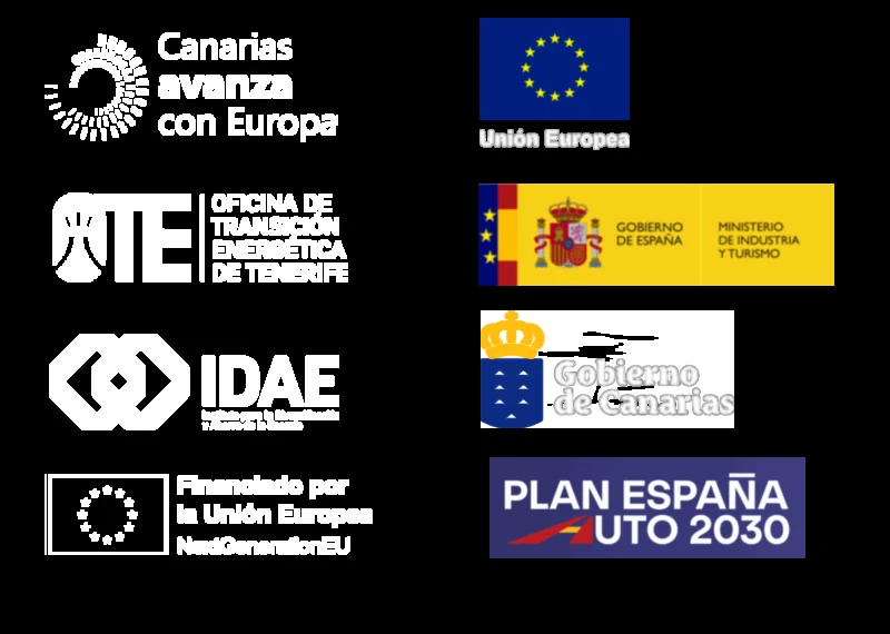 Logos y asociaciones de Solar Tenerife