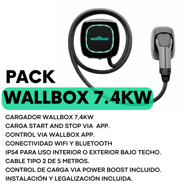 pack wallbox 7.4kw