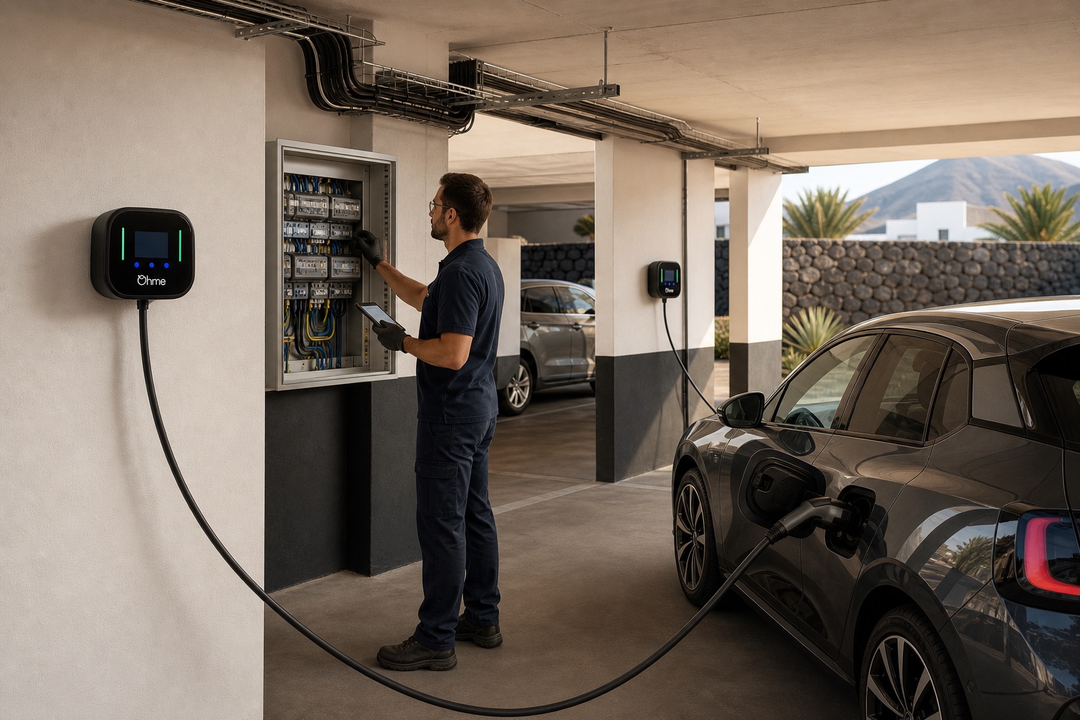 Los 8 esquemas de instalación de cargadores eléctricos según la ITC-BT-52