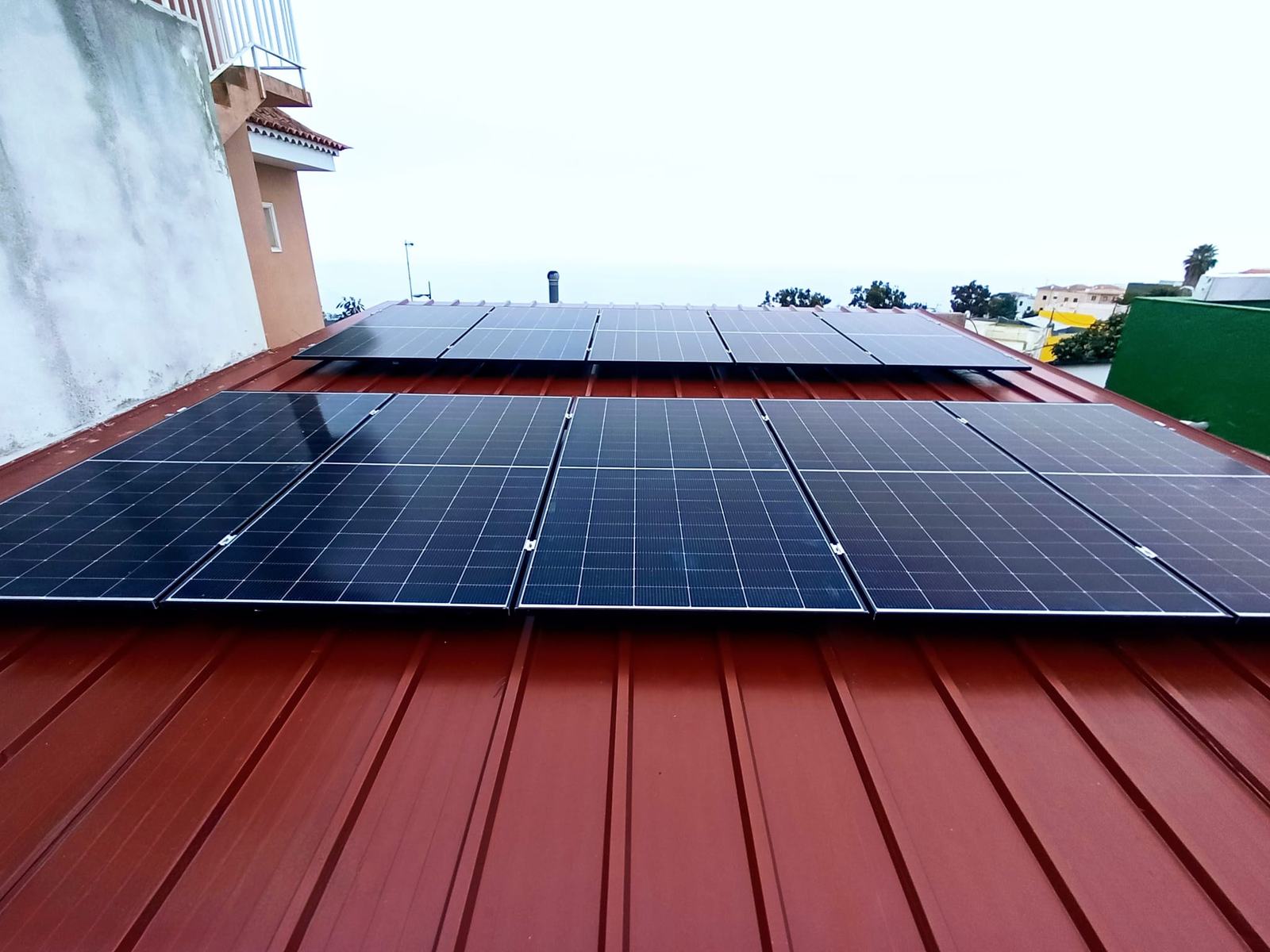 Preventive maintenance of a solar PV installation